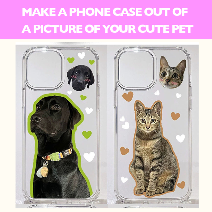 Personalized Pet Photo Phone Case | Cute & Durable Design
