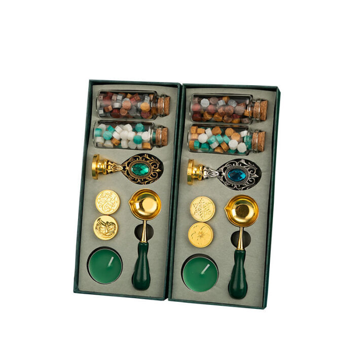 Vintage Wax Seal Kit with Stamps | Perfect for Invitations & DIY Art