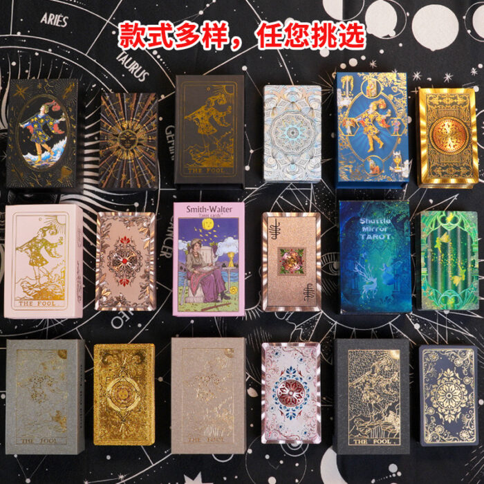 Gold Foil Tarot Cards