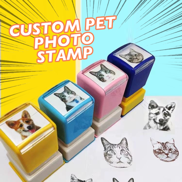 Custom Pet Seal | Self-Inking Stamp with Your Pet's Image