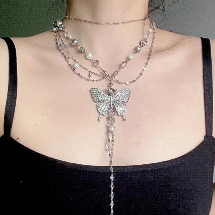 Butterfly Pendant Necklace